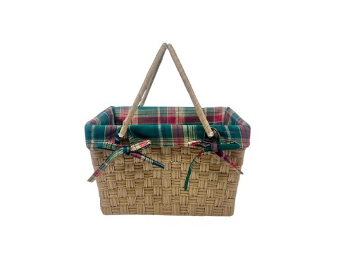 Ultimate Handcrafted PE Picnic Basket with Handles